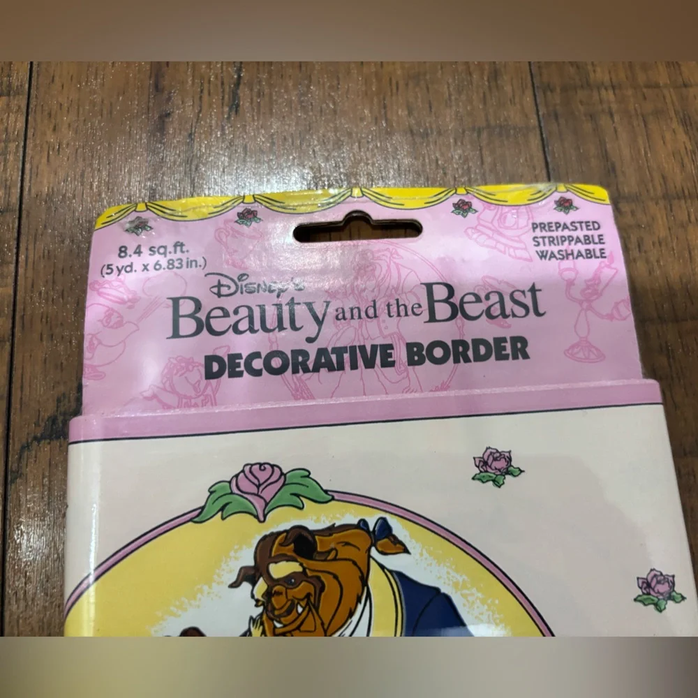 Disney Beauty and the Beast Decorative Border Bundle By Borden Home Coverings